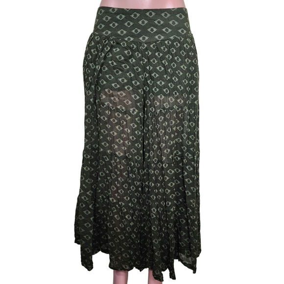 Free People Wide Leg Boho Pants - Picture 3 of 6